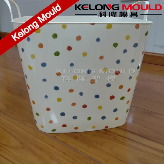 Taizhou Huangyan Custom Plastic Injection Moulding Household Rattan Storage Basket Mould