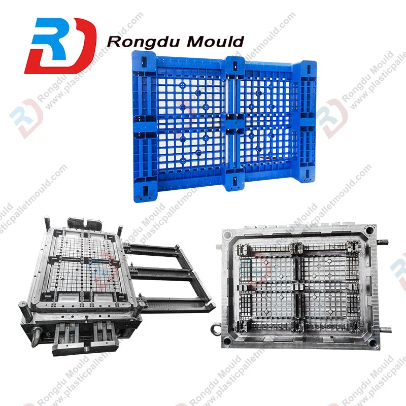 1400*1000*160mm Logistics Industrial Plastic Injection Reverse-Skid Pallet Mold