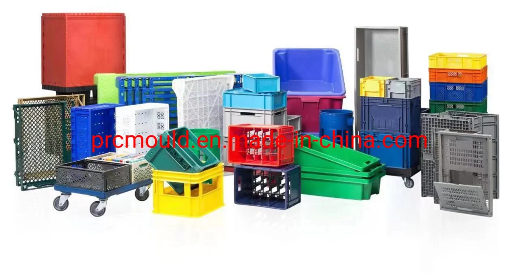 Plastic Injection Office Kitchen Home Use Dustbin Trash Can Garbage Waste Bucket Box Container Mould