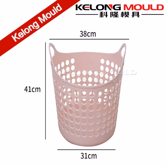 Taizhou Huangyan Kundenspezifische Kunststoff-Spritzgussform für Haushalts-Rattan-Aufbewahrungskorb